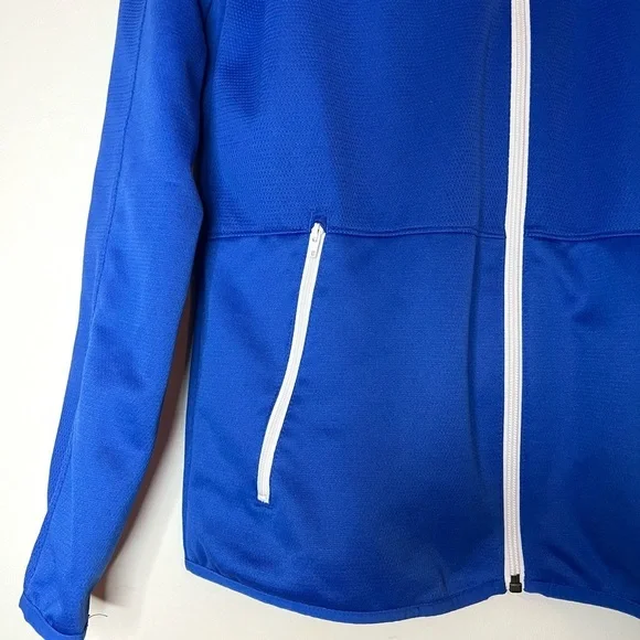 Nike Womens Rivalry Full Zip Dri-Fit Classic Track Jacket Sz Medium Tall - Picture 3 of 6